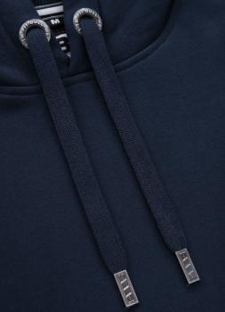 Preview: Pit Bull Kapuzenpullover Small Logo Navy
